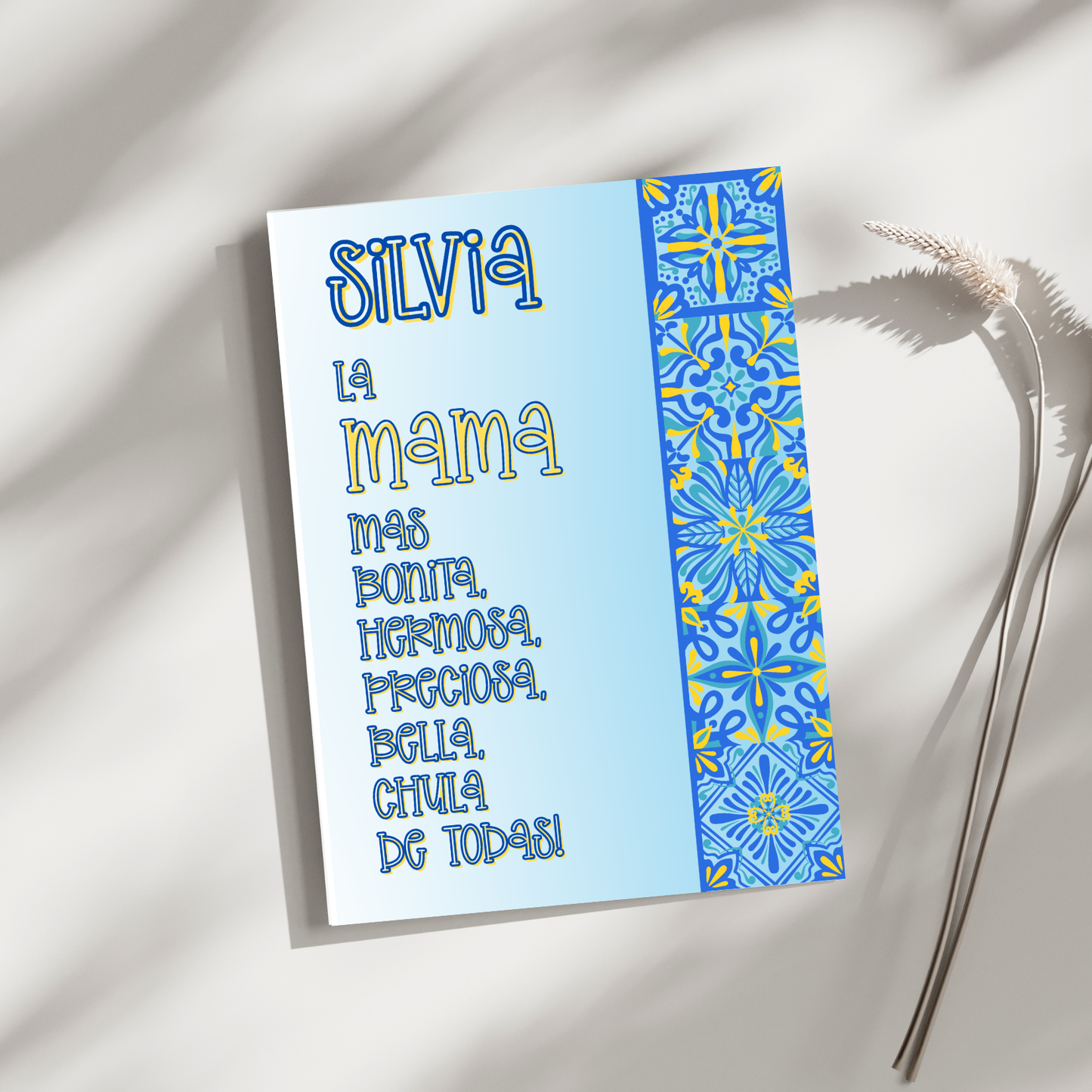 "La Más Bonita"Mother’s Day Card