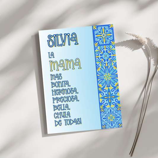 "La Más Bonita"Mother’s Day Card